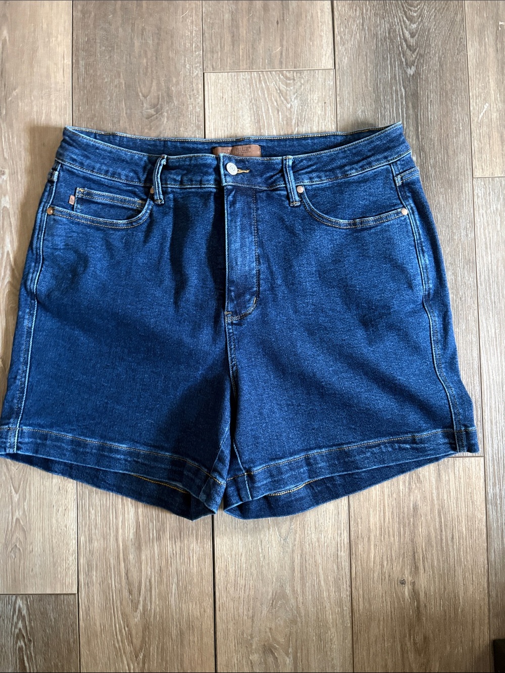 Judy Blue Classic Indigo Denim Shorts